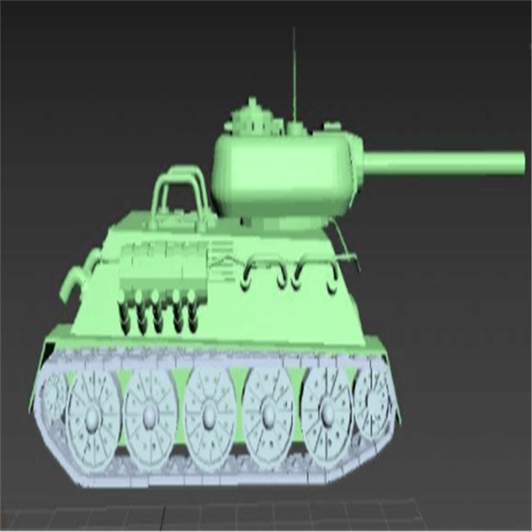 康保充气军用坦克模型